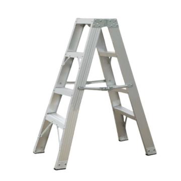 谦格 多功能双侧人字A型折叠工程梯登高爬梯，铝LSCT01 4+4步 A字长120×宽45×高115cm 售卖规格：1个