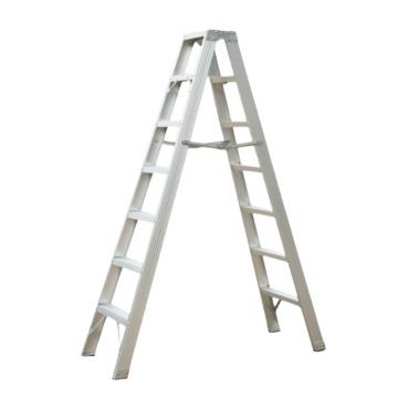 谦格 多功能双侧人字A型折叠工程梯登高爬梯，铝LSCT04 7+7步 A字长210×宽54.5×高201cm 售卖规格：1个