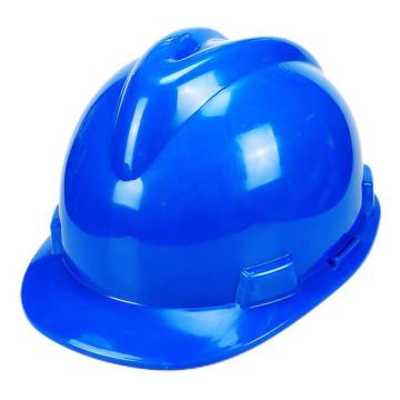 添盾 V型ABS标准型近电报警器安全帽（旋转式帽衬，Y型下颚带），TD-HT10，蓝色 售卖规格：1顶