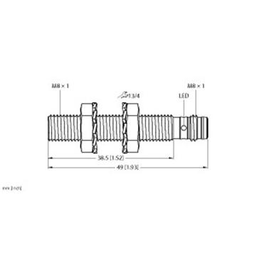 图尔克/TURCK 接近传感器，BI2-EG08-AP6X-V1131 售卖规格：1个