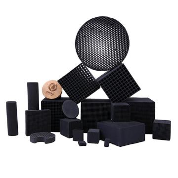 中聚 耐水型蜂窝活性炭，孔径1.5mm，100*100*50，碘值800mg/g 售卖规格：1块