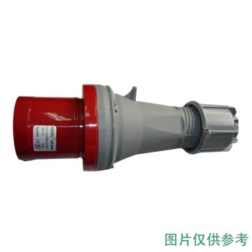 威浦 TYP系列工业插头，643 4P 63A 400V IP44 红色 售卖规格：5只/盒