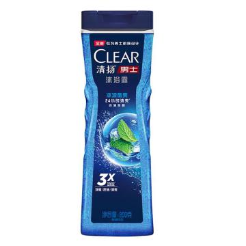 清扬/CLEAR 沐浴露，男士平衡控油 冰凉酷爽 200G 售卖规格：1瓶