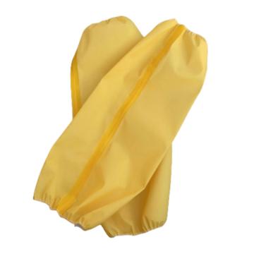 添盾 黃色膠條型防護(hù)袖套，TD-BP9183 售賣規(guī)格：1雙