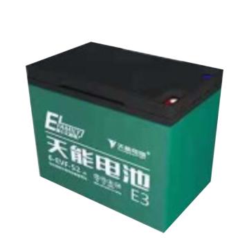 天能 铅酸蓄电池，6-EVF-52，48V52Ah 4块/套 售卖规格：1套