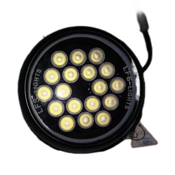 雷发 卡车大灯，LFS-100H，电压:18-32V，功率:72W，光源类型:LED，色温:5028+283K，售卖规格：1个