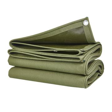 Raxwell 单面涂胶防雨帆布，厚度:0.76（±0.05）mm，克重:550g/平方，包边包角尺寸(m):10*15，RHPF0043 售卖规格：1张