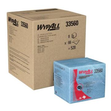 金佰利 擦拭布，33560C 强力吸油 KIMTEX 66张/包（8的倍数下单） 售卖规格：1包