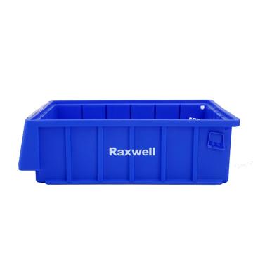 Raxwell 分隔式零件盒 物料盒，RHSS3043 外尺寸规格D*W*H(mm)：300×235×90，全新料，蓝色 售卖规格：1个