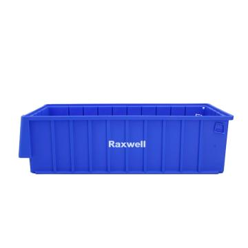 Raxwell 分隔式零件盒 物料盒，RHSS3051 外尺寸规格D*W*H(mm)：500×235×140，全新料，蓝色 售卖规格：1个