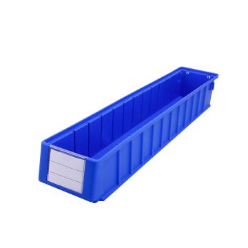 Raxwell 分隔式零件盒 物料盒，RHSS3040 外尺寸规格D*W*H(mm)：600×117×90，全新料，蓝色 售卖规格：1个