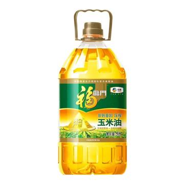 福临门 食用油，非转基因黄金产地玉米油5L 售卖规格：1桶