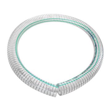 谦鹤 PVC食品级透明带钢丝负压螺旋软管，SG46×38-50：外径46mm内径38mm,50m/卷 售卖规格：1卷