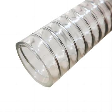 谦鹤 PVC耐高温160°真空透明钢丝软管，NG60×51-50：外径60mm内径51mm,50m/卷 售卖规格：1卷