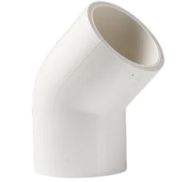 公元 45°弯头(PVC-U给水配件)，dn63 售卖规格：1只