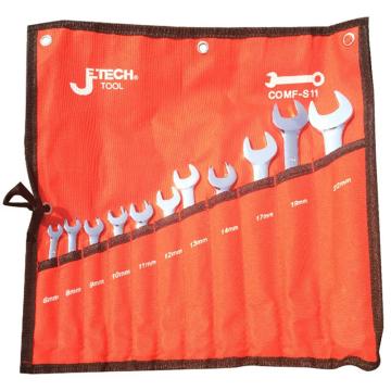 捷科 镜抛两用扳手套装,11件套，COMF-S11，41411 公制 售卖规格：1套