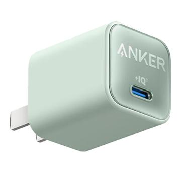 安克/Anker 充电头，A2147 绿色 氮化镓安心充Pro PD30W快充兼容20W 售卖规格：1个