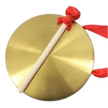 卡威/CareWel 防汛预警铜锣32cm加厚款 直径32cm，KVSI1511 售卖规格：1个