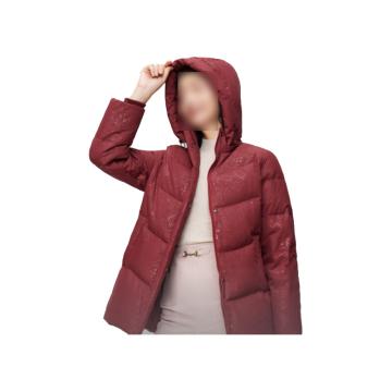 波司登 防寒服，B30145128B 保暖防寒 分体式-上衣 165 腰果红色 售卖规格：1件