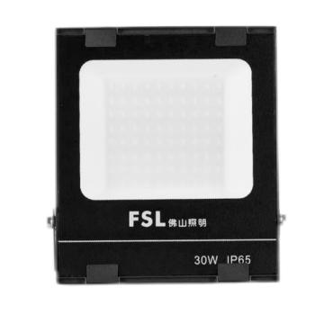 佛山照明/FSL LED投光灯，熙凡系列-30W IP65，6500K，白光，压铸铝 售卖规格：1个