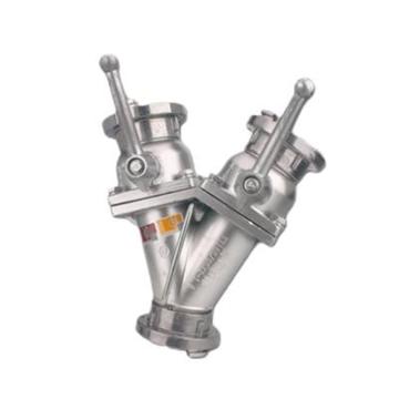 腾达 二分分水器，FII65/65×2-1.6 内扣式接扣 售卖规格：1个