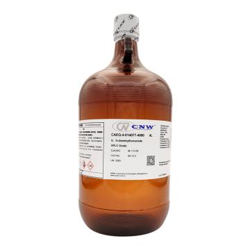 CNW N,N-二甲基甲酰胺（DMF），CAEQ-4-014077-4000 CAS：68-12-2，HPLC，≥99.8%，4L/瓶，4瓶/箱 售卖规格：1瓶