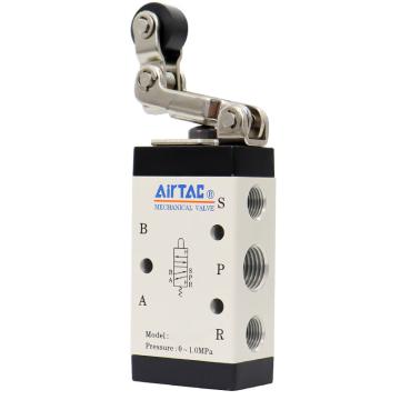 亚德客/AirTAC M3L三口二位单控单向滚轮杠杆型机械阀，M3L05 售卖规格：1个