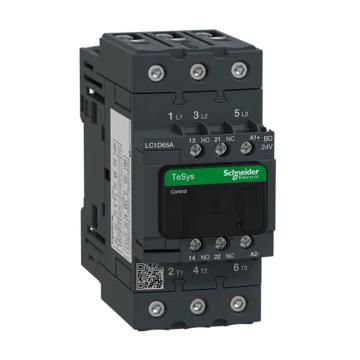 施耐德 TeSys D系列三極直流控制接觸器，LC1D65ABD （線圈DC24V） 售賣規(guī)格：1個