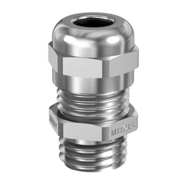倍仕得 NPT型高品质金属（镀镍黄铜）防水电缆固定头，N3806BR 3/8"NPT(美制），IP68 IP68 售卖规格：1个