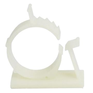 包尔星克 可调式固定座理线夹(白色)，ACLTTGL0J9 OD范围：12-15mm 售卖规格：10条/包