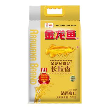 金龙鱼 大米，御品长粒香-5KG （一件代发） 售卖规格：1袋