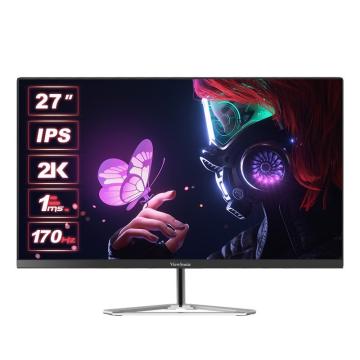 优派 显示器，VX2780-2K-PRO 27英寸QHD Fast-IPS 2K 240Hz 升降旋转平面电竞显示器 售卖规格：1台