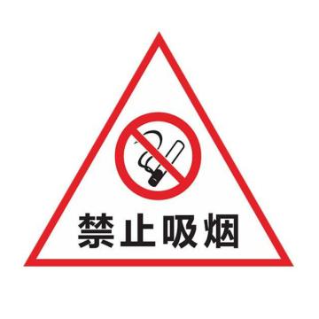 功成狮 禁止吸烟，五张一包，20*20cm，PP背胶，防水防晒，YLF08，GSSI0405 售卖规格：5张/包