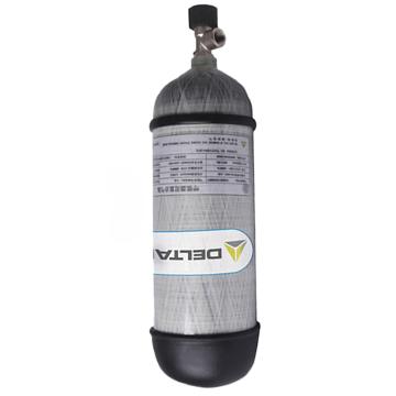 代爾塔/DELTAPLUS 6.8L空氣呼吸器氣瓶，106502 碳纖維復(fù)合材質(zhì)，不帶表 售賣規(guī)格：1個(gè)