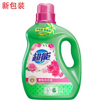 超能 (预存)香氛洗衣液，粉漾花香 2kg 售卖规格：1瓶