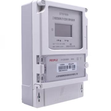 人民电器 预付费电能表，DTSY858 3×220/380V 30(100)A外接接触器 售卖规格：1个