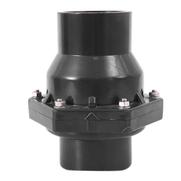 三佑塑业 UPVC止回阀 翻板止回阀，UPVC，φ90mm/DN80 翻板 售卖规格：1台