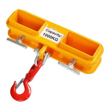 銳勵(lì) 叉車吊鉤MK10可旋轉(zhuǎn)貨叉吊鉤 雙插孔，MK10 載重1000KG,插孔尺寸mm：138*50 售賣規(guī)格：1臺(tái)