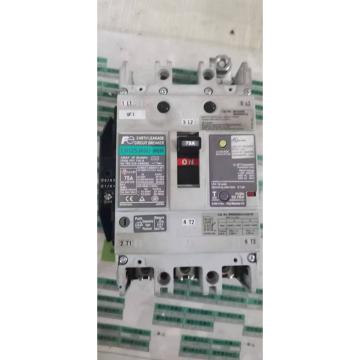 富士 空氣開關(guān)，EW125JAGU-3P075B 售賣規(guī)格：1個