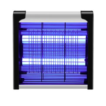 貝工 LED電擊式滅蚊燈，壁掛式 BG-MWD04 LED雙管4W 方形黑邊 售賣(mài)規(guī)格：1個(gè)
