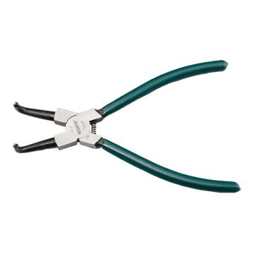 世达 卡簧钳穴用卡簧钳，72043 德式曲口，9" 售卖规格：1把