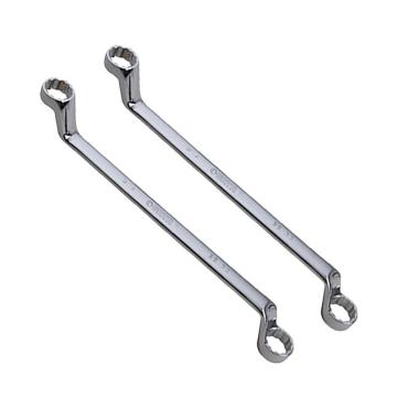 世达 高颈双梅花扳手，全抛光，42312 24X27mm 售卖规格：1把