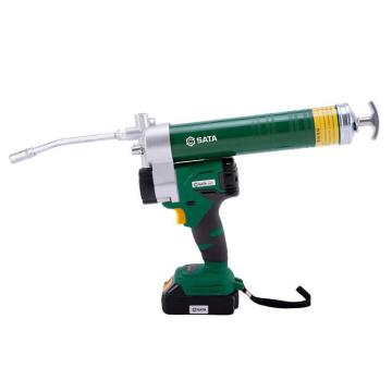 世達(dá) 專(zhuān)業(yè)級(jí)18V鋰電無(wú)刷黃油槍組套，51021 ，一電一充 售賣(mài)規(guī)格：1套