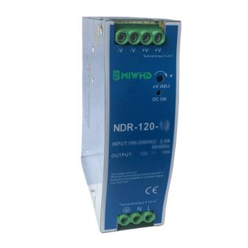 梅兰日兰 NDR-120系列轨道式开关电源，NDRNDR-120-24 24V 5A 售卖规格：1盒