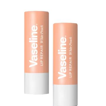 凡士林/VASELINE 润唇膏，经典修护弹润 清甜白桃味3.5G 售卖规格：1支