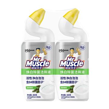 威猛先生/Mr Muscle 潔廁液，清新雪松600g×2瓶 售賣規(guī)格：2瓶/組