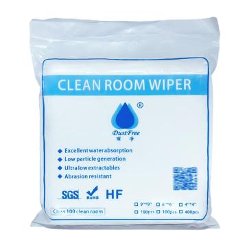 麗凈 超細(xì)纖維無(wú)塵布，LJ418180B1 4寸(100×100mm)180g 白色 400片/包 售賣規(guī)格：1包