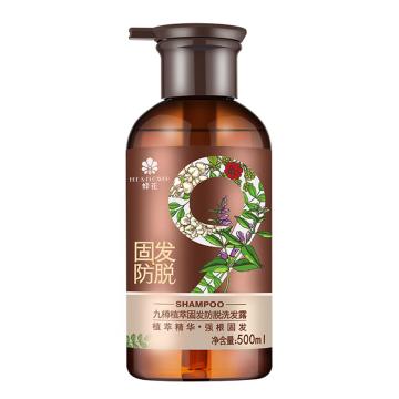 蜂花/BEE&FLOWER 洗发露，九樽植萃固发防脱500ml 售卖规格：1瓶