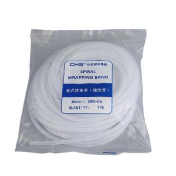 長(zhǎng)虹塑料 纏繞管結(jié)束帶，SWB-08白色 約9米/卷 售賣(mài)規(guī)格：1卷