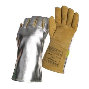 威特仕 焊接手套，10-2385-L 烧焊手套，耐高温款，热流反射铝 售卖规格：1副